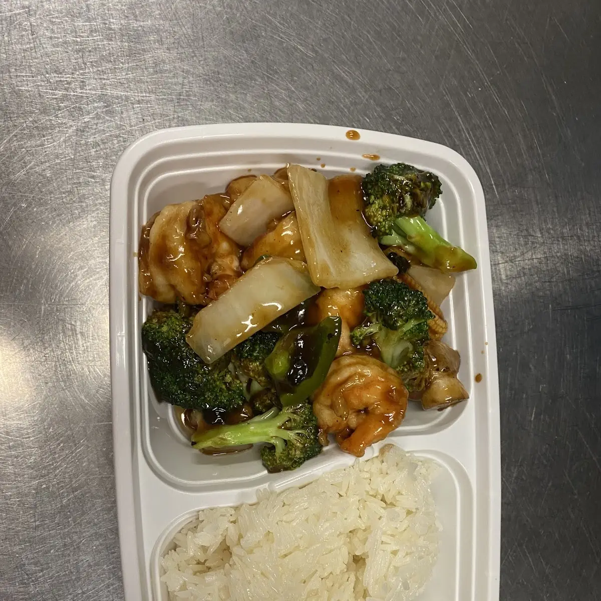 broccoli w garlic sauce quart -鱼香芥兰 大份